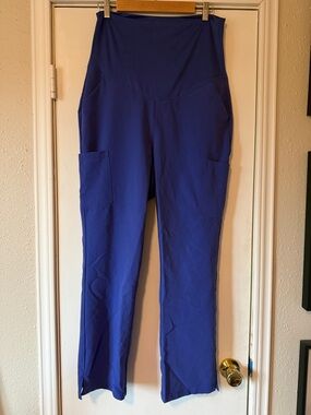 Maternity Mandala Straight Leg scrub Pants